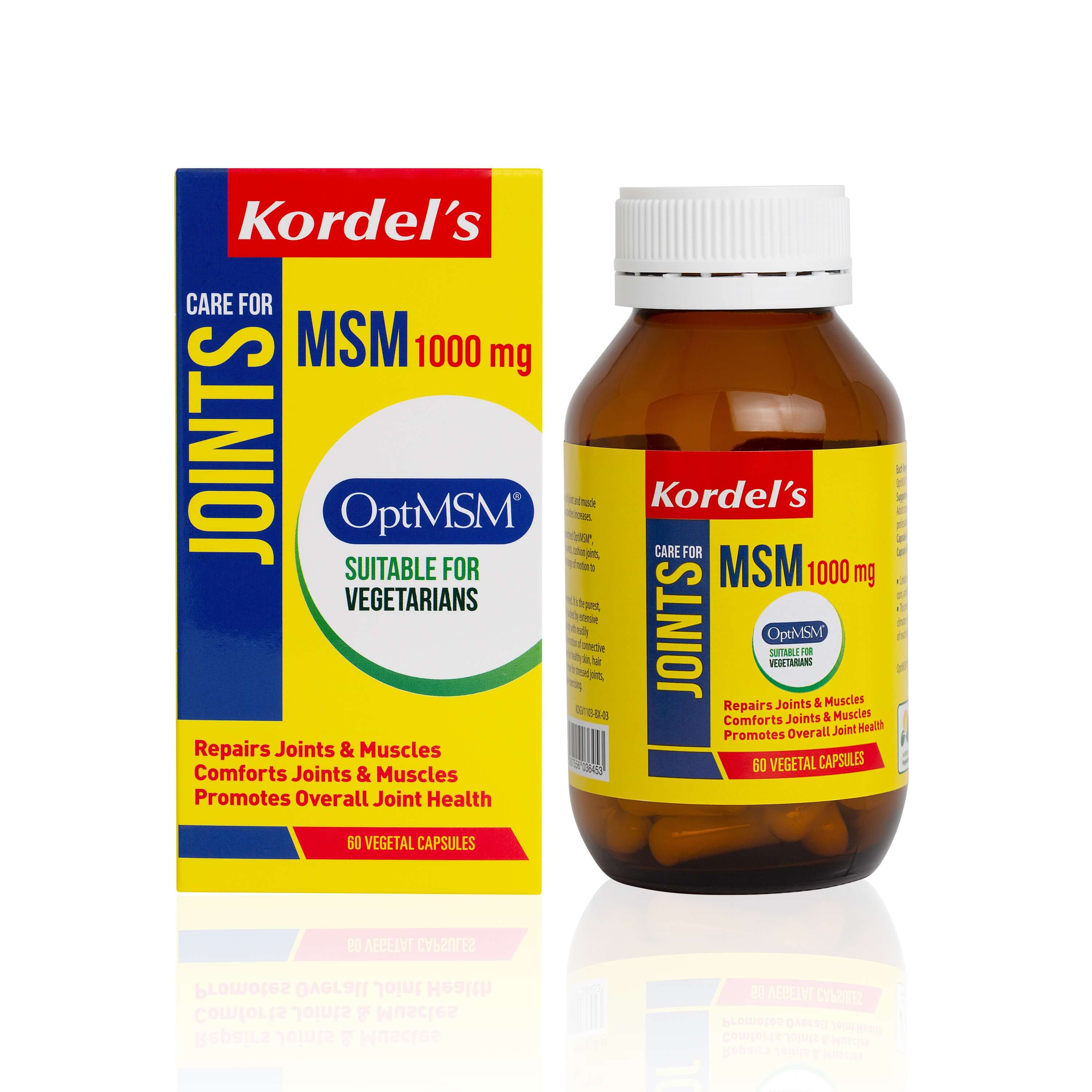 Kordel's OptiMSM® 1000 mg 60 Capsules